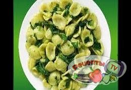 Паста по-итальянски с листьями редьки - видео рецепт