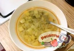 Овощной суп с вермишелью - видео рецепт
