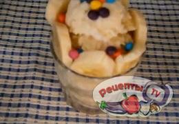 Ванильное мороженое с бананом - видео рецепт