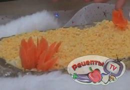 Салат «Мимоза» с тунцом - видео рецепт