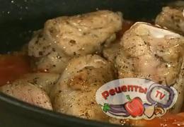 Курица по-неаполитански - видео рецепт