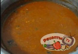Томатный крем-суп с морепродуктами - видео рецепт