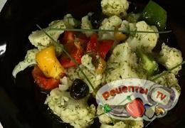 Дачный салат из цветной капусты - видео рецепт