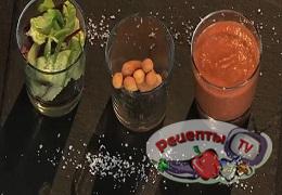 Гаспачо с зеленым салатом - видео рецепт