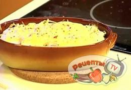 Запеканка из брокколи и спагетти - видео рецепт
