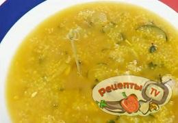 Суп карри из тунца с кускусом и фенхелем - видео рецепт