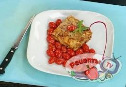 Лазанья со свининой и томатами - видео рецепт