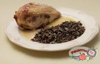 Курица в облепиховом маринаде - видео рецепт 