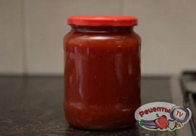 Домашний кетчуп - видео рецепт 