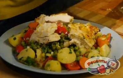 Грудки цыпленка в маринаде «5 цитрусовых» - видео рецепт 