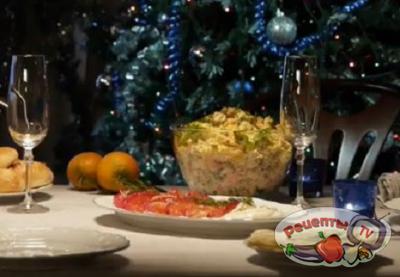 Маринованная семга «Новогодняя» - видео рецепт 