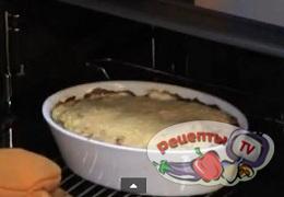 Подкопченная семга с картошкой, запеченная с дижонским соусом - видео рецепт