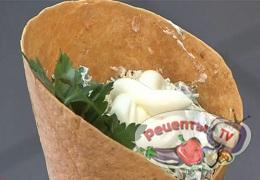 Тортилья с авокадо - видео рецепт