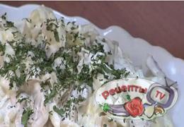 Салат с грибами - видео рецепт