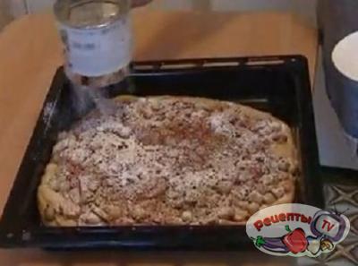 Пицца «Фруктовое ассорти» - видео рецепт