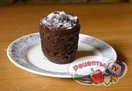 Шоколадный кекс за 5 минут - видео рецепт
