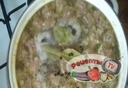 Суп с фрикадельками за 20 минут - видео рецепт