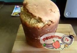 Кулич пасхальный в хлебопечке - видео рецепт