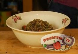 Спагетти с фаршем из оленины и грибов - видео рецепт