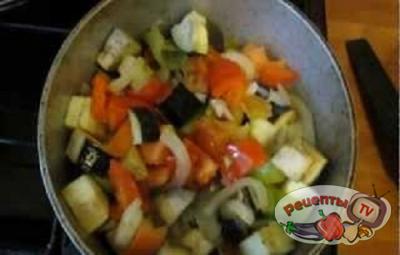 Аджапсандали (овощное блюдо) - видео рецепт