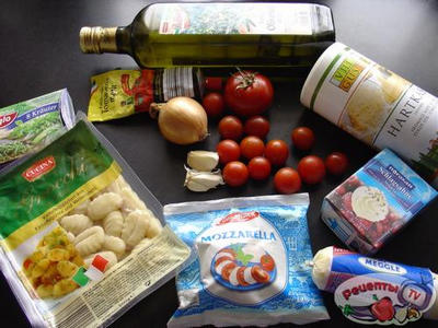 Gnocchi � ����������-�����, ���������� � ��������� ������.