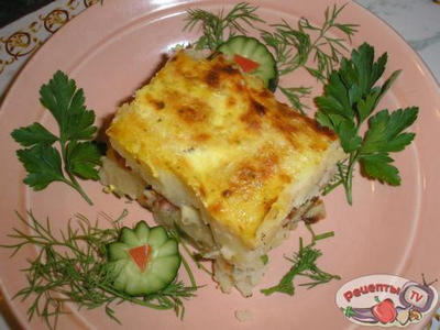 Картофельная запеканка Картофельная запеканка