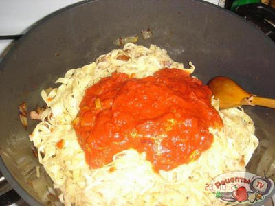 �������� ��������� (fettuccine) � ������� � �������