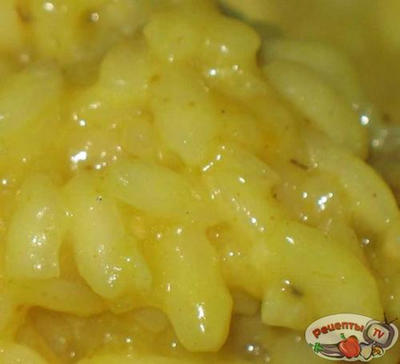 ������� � ���������� � ����� (Risotto con Gambery e Curry)