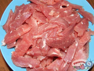 свинина со свежим ананасом и красным перцем свинина со свежим ананасом и красным перцем