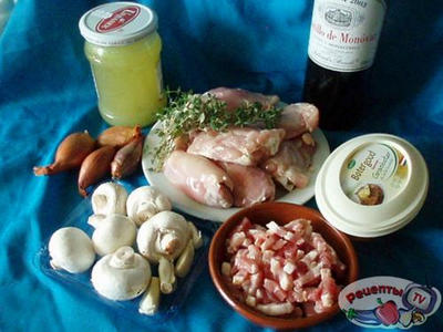 Coq au vin,   ,    