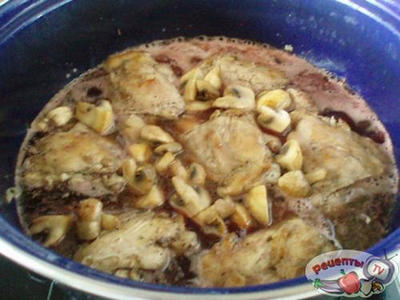 Coq au vin,   ,    