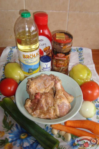   (pollo alla cacciatore)