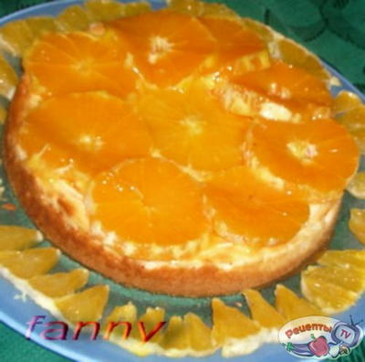    (Cheese cake alle arance)