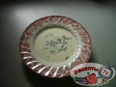 Суп-Пюре из цветной капусты с молоком