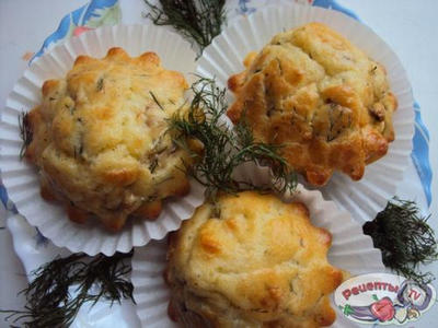       (Cake au poisson fum? et ? la feta)