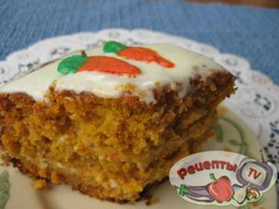   (carrot cake)