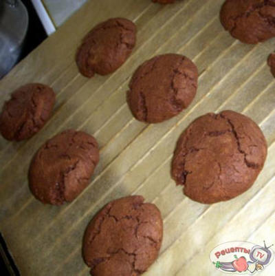 Cookies mit Karamellkern (   )