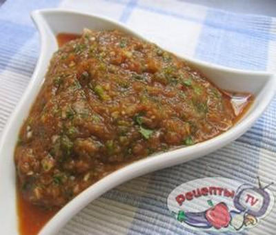  -  - Armenische Tomaten-Auberginen-Salsa
