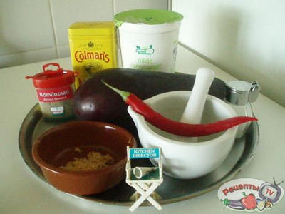 Brinjal dahi ��� ��������� , ��� �� ���� � �����