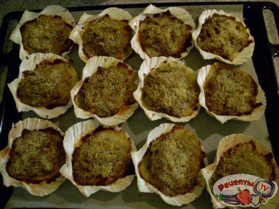������� �������� ������ ��� Capesante Gratinate