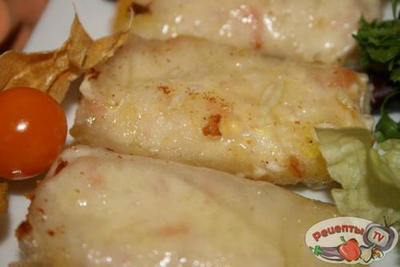 Спринг роллы с креветочным жульеном Спринг роллы с креветочным жульеном