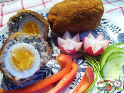   - (scotch eggs)